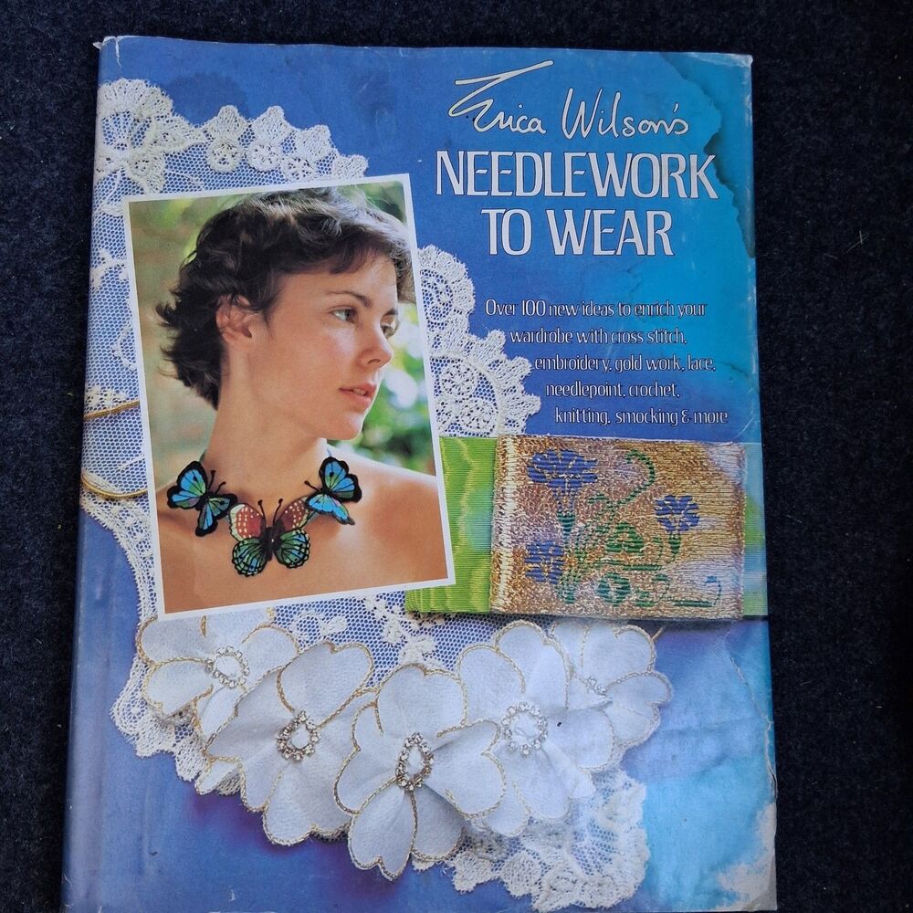 Erica Wilson's Needlework to Wear Vintage Craft Book